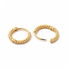 316 Stainless Steel Hoop Earrings for Women EJEW-C004-16B-G-2