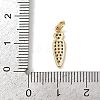 Brass Micro Pave Cubic Zirconia Charms LS-KK-H077-02G-06-3