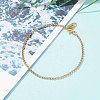 304 Stainless Steel Rolo Chain Bracelets X-BJEW-JB06029-4