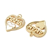 Brass Micro Pave Cubic Zirconia Pendants KK-U070-04D-G-2