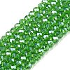 Electroplate Glass Beads Strands EGLA-A044-T2mm-A11-1