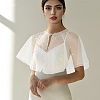 Polyester Gauze Bridal Shawl AJEW-ME0002-74B-5