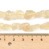 Raw Rough Natural Lemon Quartz(Heated) Beads Strands G-M453-D05-5