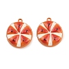 Baking Paint Zinc Alloy Pendants AL-CBA032C-03B-1