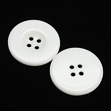 Resin Buttons RESI-D033-15mm-01