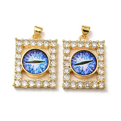 Real 18K Gold Plated Brass Pendants KK-L209-006G-02-1