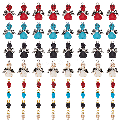 Synthetic Turquoise Pendants G-PH0036-02-1