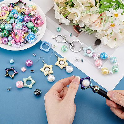 DIY Beadable Pen Beads Kits DIY-PH0023-67-1