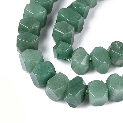 Natural Green Aventurine Beads Strands G-N327-05-32-1