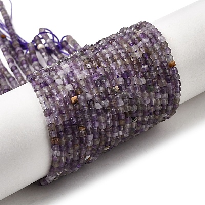 Natural Amethyst Beads Strands G-P581-A01-01-1