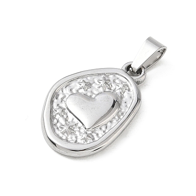 304 Stainless Steel Pendants SA-CBA34D4-03A-P-1