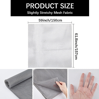 Polyester Mesh Fabric DIY-WH20002-182B-03-1