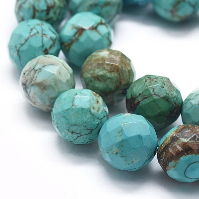 Natural Magnesite Beads Strands G-D0012-01E-1