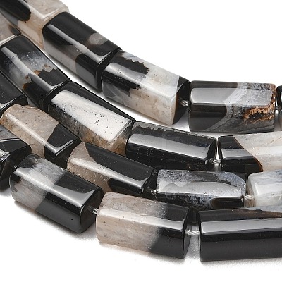 Natural Agate Beads Strands GG-L001-H01-02E-1
