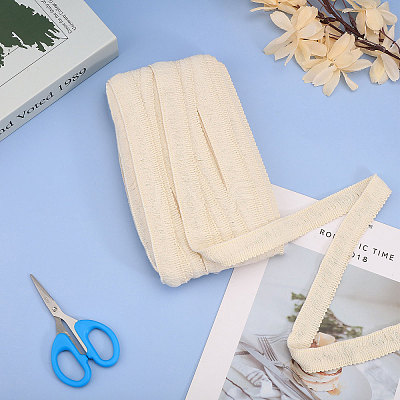 Polyester Tassel Fringe Trimming OCOR-WH0090-006A-1