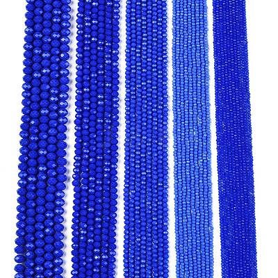 Opaque Solid Color Imitation Jade Glass Beads Strands LS-EGLA-A044-P6mm-D32-1