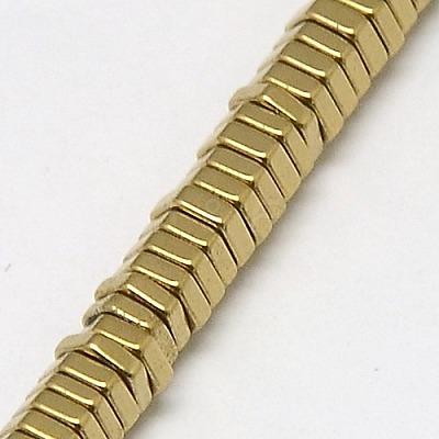 Electroplate Non-magnetic Synthetic Hematite Beads Strands G-J165-4mm-05-1