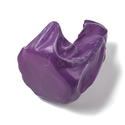 Resin Tealight Candle Holders AJEW-E057-01A-1