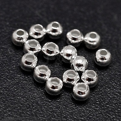 925 Sterling Silver Beads STER-F012-01H-1