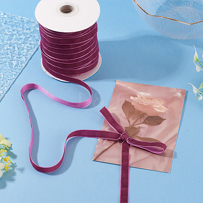 Single Face Velvet Ribbon SRIB-TAC0007-01A-02-1