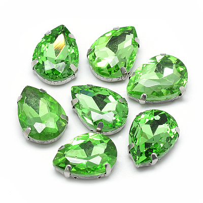 Sew on Rhinestone RGLA-T035-10x14mm-19-1