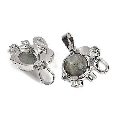 Natural Labradorite Pendants G-I374-A-P13-1