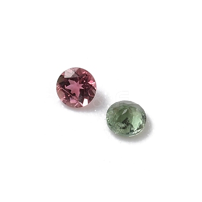 Faceted Natural Multicolor Tourmaline Cabochons G-I295-05C-18A-04-1