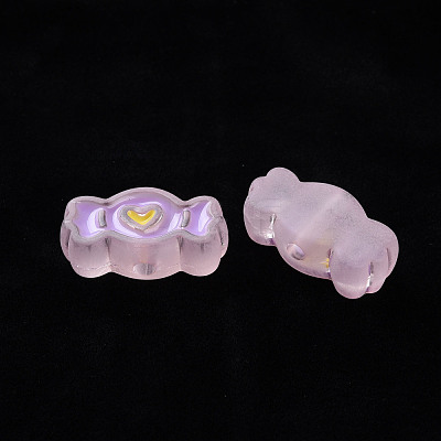 Transparent Acrylic Beads MACR-S374-05B-06-1