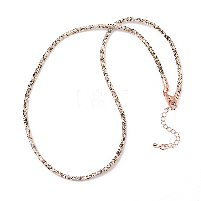 2.5MM Round Nylon Cotton Cord Necklace Making NJEW-C106-01RG-09-1