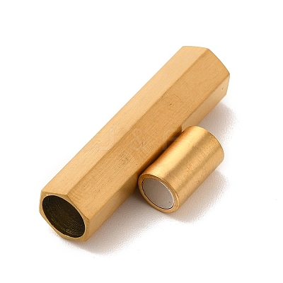 Ion Plating(IP) 304 Stainless Steel Matte Magnetic Clasps STAS-M308-07D-1