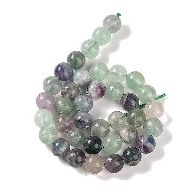Natural Fluorite Beads Strands G-P530-B04-04-1