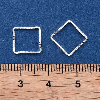 Brass Beads Frames KK-M288-01S-C-1