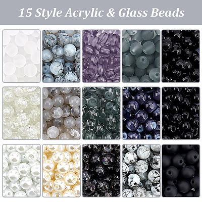 DIY Beads Jewelry Making Finding Kit DIY-PH0020-94-1