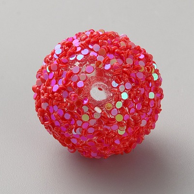 Opaque Acrylic Glitter Beads LS-FIND-CJC0010-111A-10-1