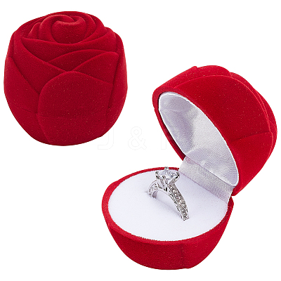 Rose Velvet Jewelry Boxes CON-WH0092-63B-1