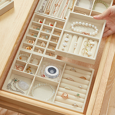 Alloy Loose Diamnond Gemstone Display Boxes CON-WH0092-88A-P-1