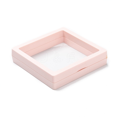 Square Transparent PE Thin Film Suspension Jewelry Display Box LS-CON-D009-01A-04-1