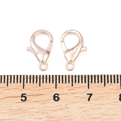 Zinc Alloy Lobster Claw Clasps E105-RG-1