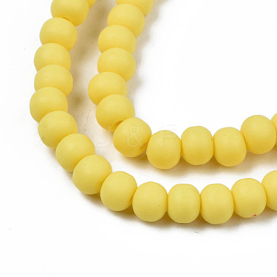 Handmade Polymer Clay Beads Strands CLAY-N008-053-01-1