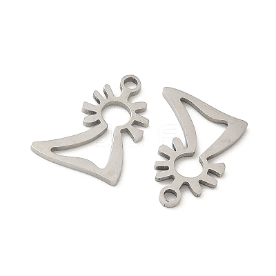 201 Stainless Steel Laser Cut Charms STAS-P428-10P-01-1