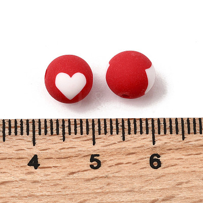 Handmade Polymer Clay Beads CLAY-I011-01B-03-1
