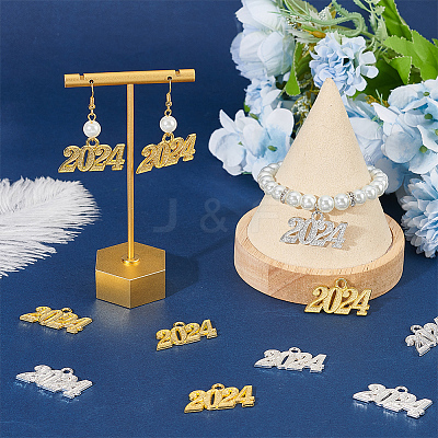 40Pcs 2 Colors  Alloy Charms FIND-SC0007-05-1