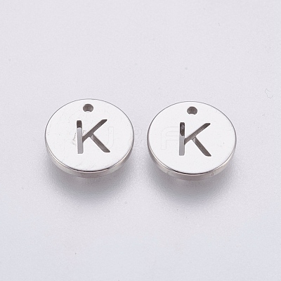 Non-Tarnish 304 Stainless Steel Charms STAS-P212-15P-17-1