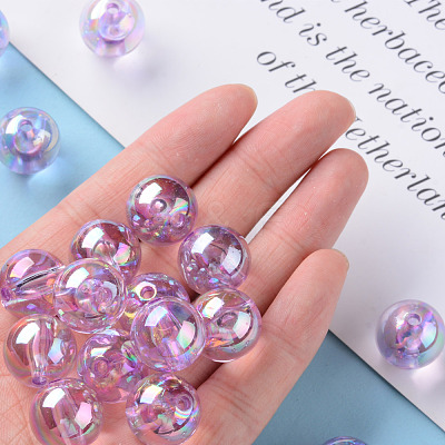 Transparent Acrylic Beads MACR-S370-B16mm-746-1