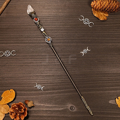 Natural Quartz Crystal Magic Wands PW-WG36E2A-18-1