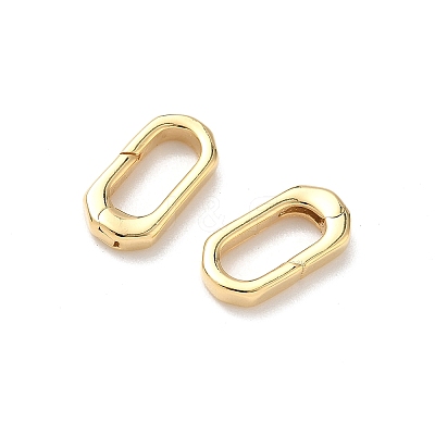 Brass Spring Gate Rings KK-R143-28G-01-1
