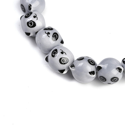 Handmade Porcelain Beads Strands PORC-P029-02C-1