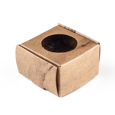 Rectangle Foldable Creative Kraft Paper Gift Box CON-B002-06B-02-1