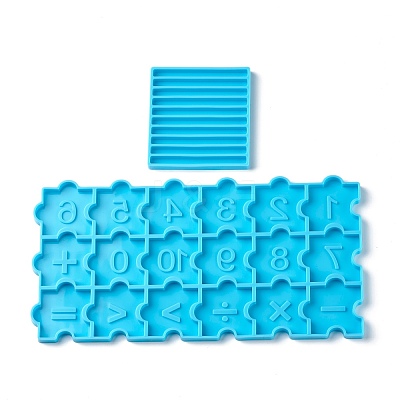 Diy Mathematical Addition and Subtraction Toy Silicone Molds DIY-C014-07-1