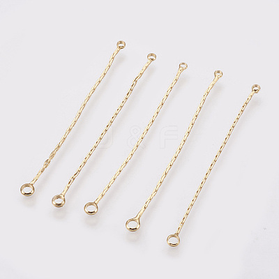 Brass Chain Links connectors X-KK-R058-151G-1